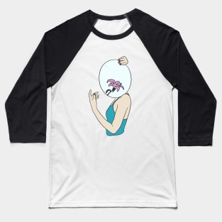 Surreal Woman Art Baseball T-Shirt